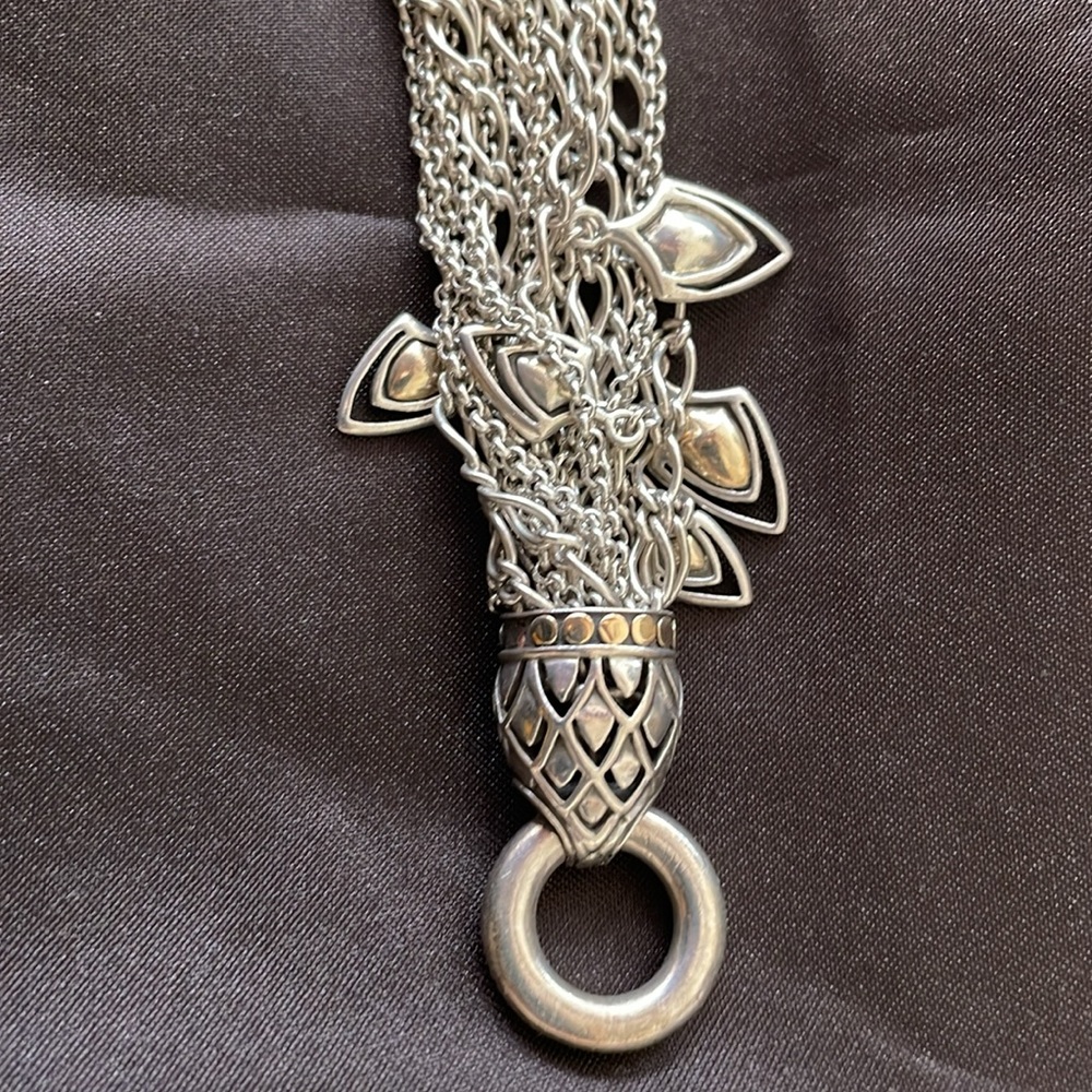 RARE John Hardy Naga Dragon 18kt
Gold and Sterling Silver Bracelet 62.2 Grams - Picture 5 of 13